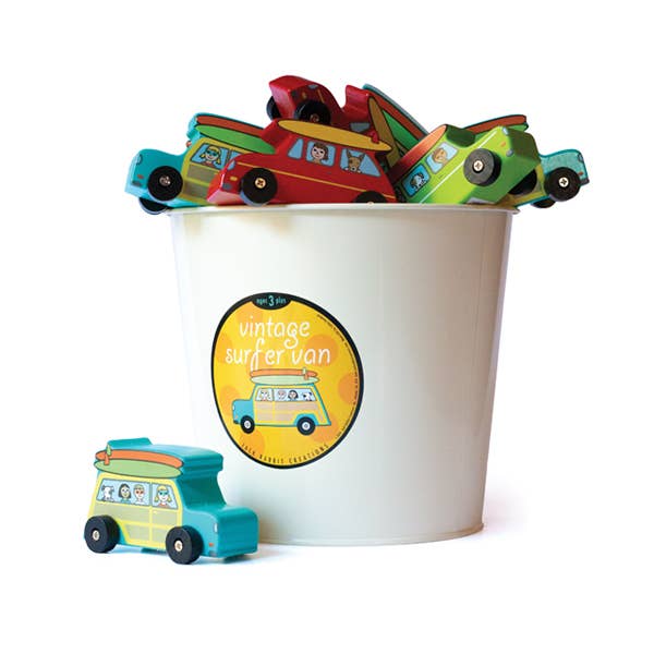 Pull Back Surfer Vans Refill - Set of 24