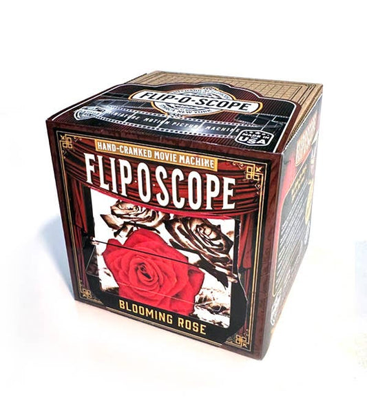 Fliposcope - Blooming Rose DIY FlipBook Machine Keepsake