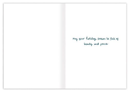 Polar Bears Merry Christmas Holiday Card