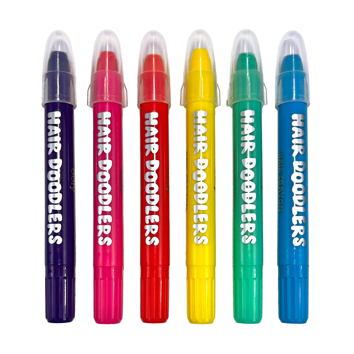 Hair Doodlers: Hair Crayons (Set of 6)