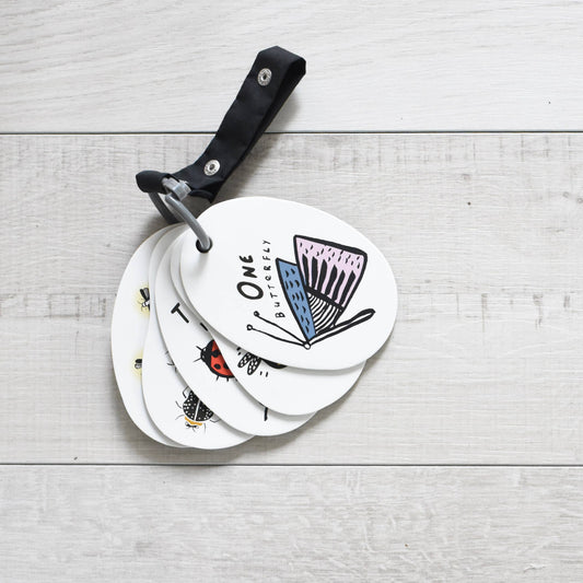 Stroller Cards - I See Bugs to Count