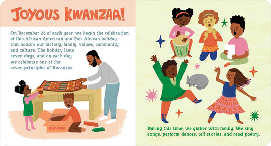 Kwanzaa by Hannah Eliot: Board Books; 24 pages / English