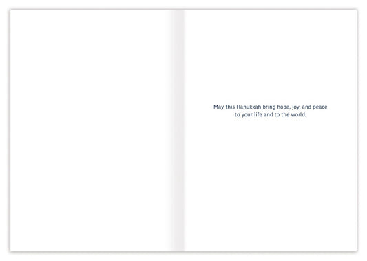 Remember The Miracle Hanukkah Card