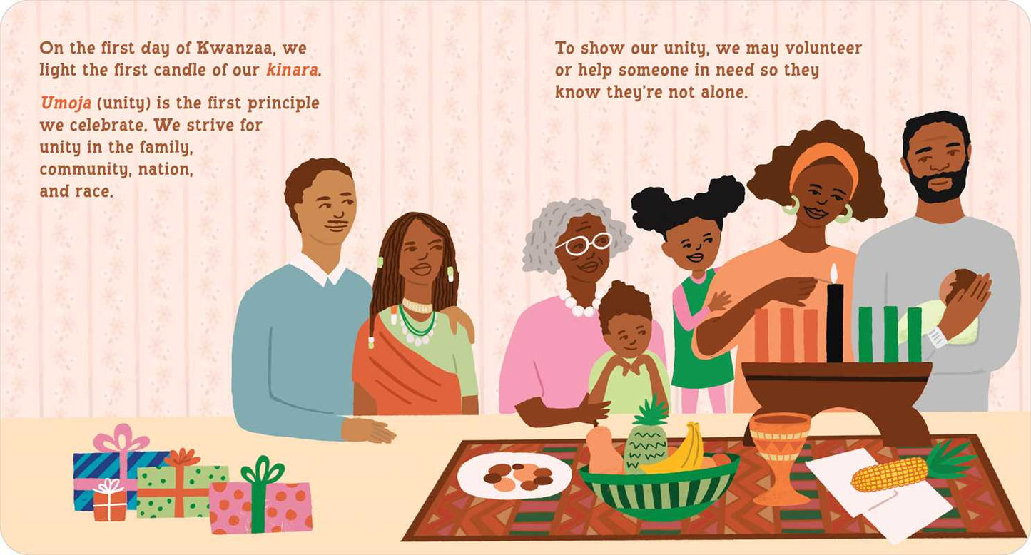 Kwanzaa by Hannah Eliot: Board Books; 24 pages / English