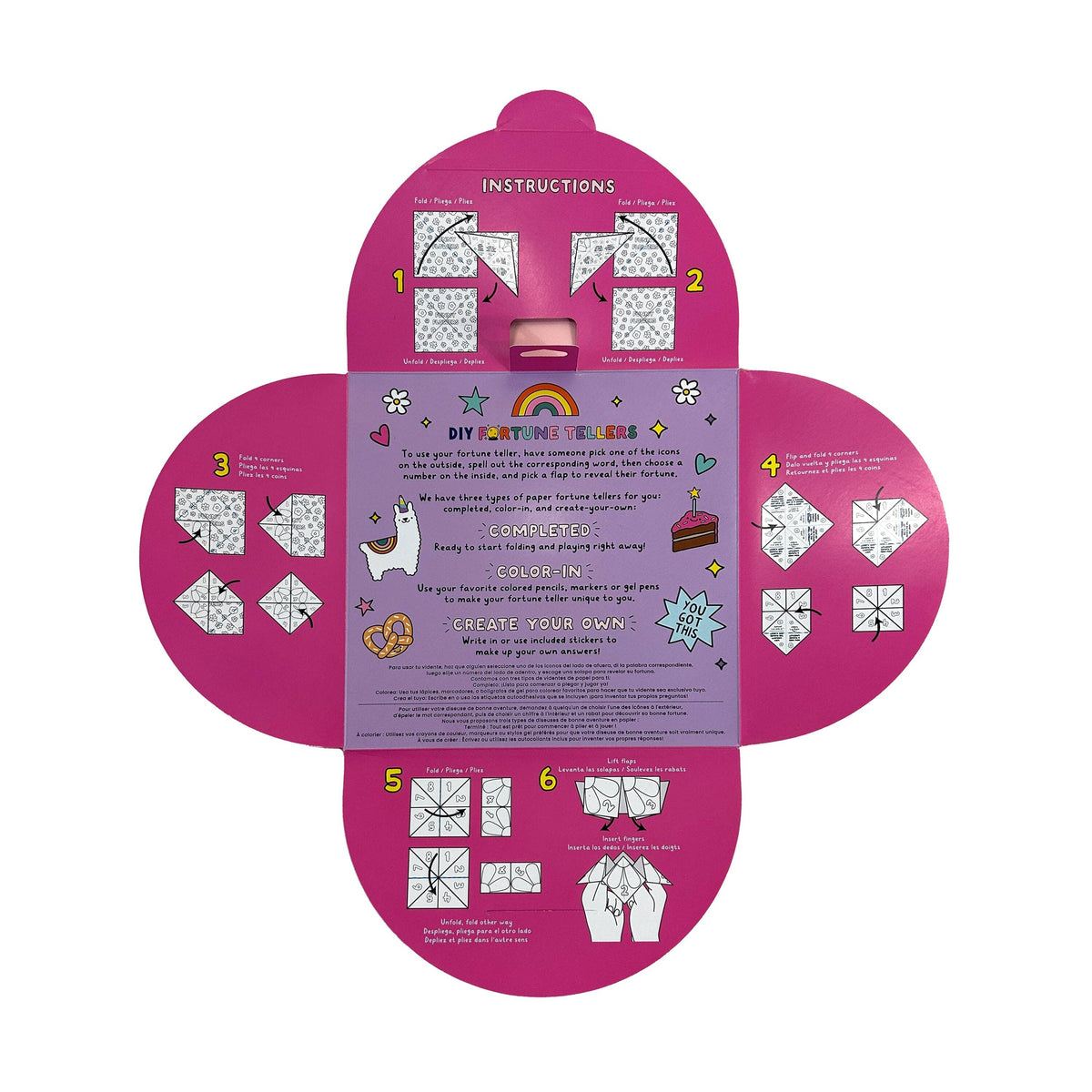 DIY Fortune Tellers - Set of 24 Designs