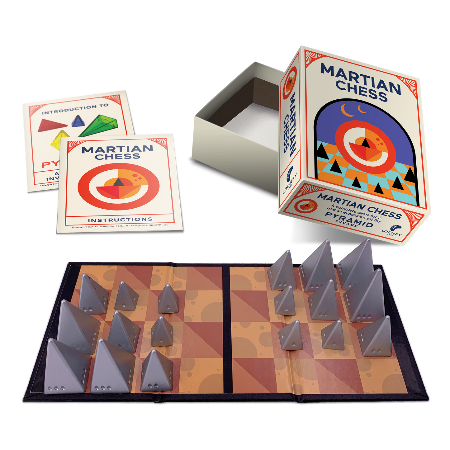 Martian Chess - Limited Edition Silver