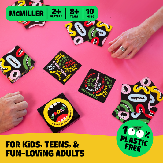 Uproar - A Card Game of Silly Sounds for the whole family.