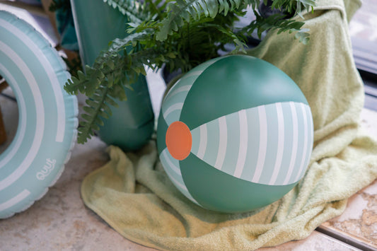 Quut Beach Ball - 12 inch - Garden Green
