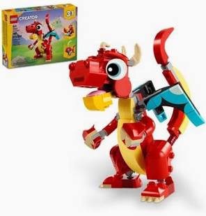 Lego Creator Red Dragon 3 in 1