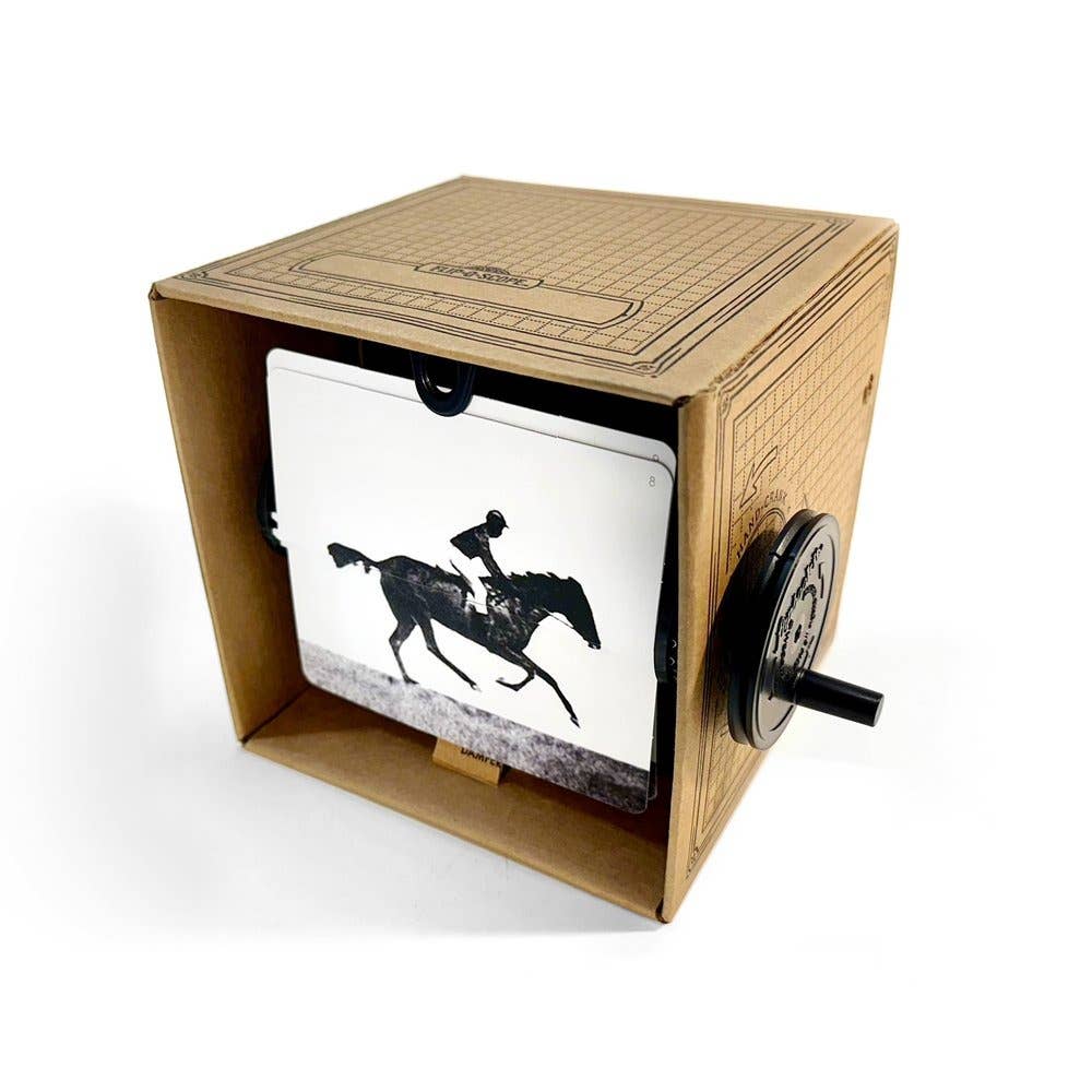 Fliposcope - Galloping Horse DIY FlipBook Machine Keepsake