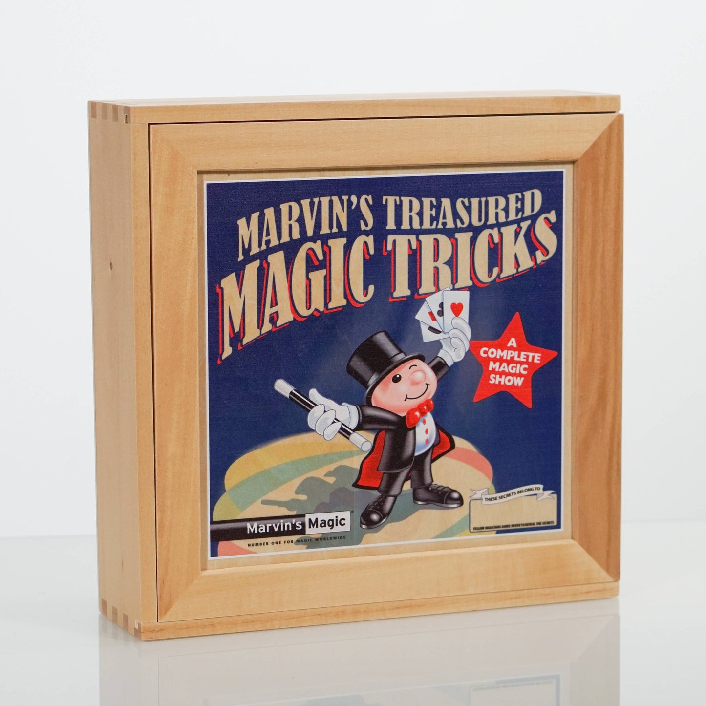 Marvin's Treasured Magic Tricks (Wooden Gift Set)