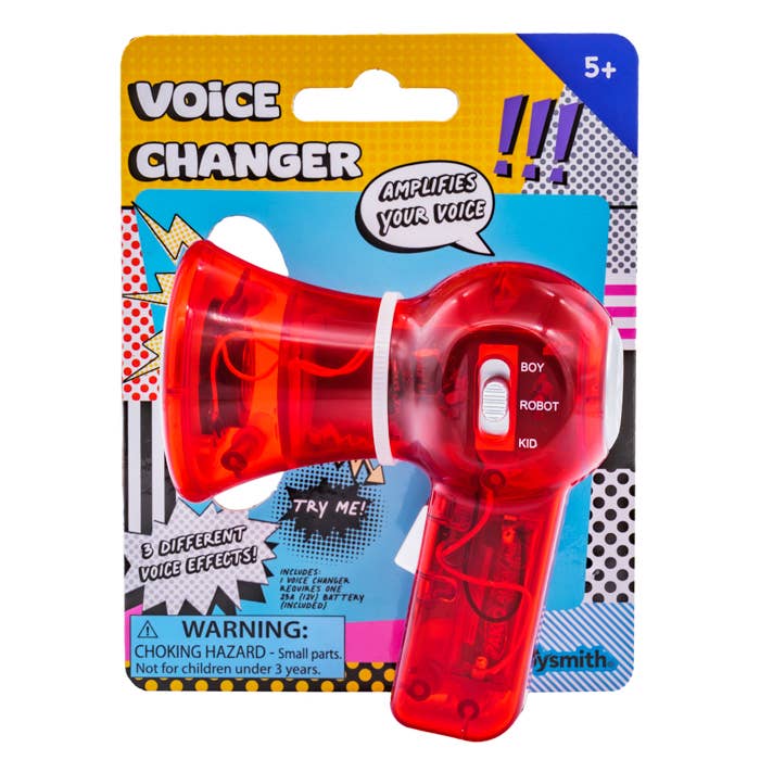 3.25" Mini Voice Changer, Colors Vary, Amplifier, Megaphone