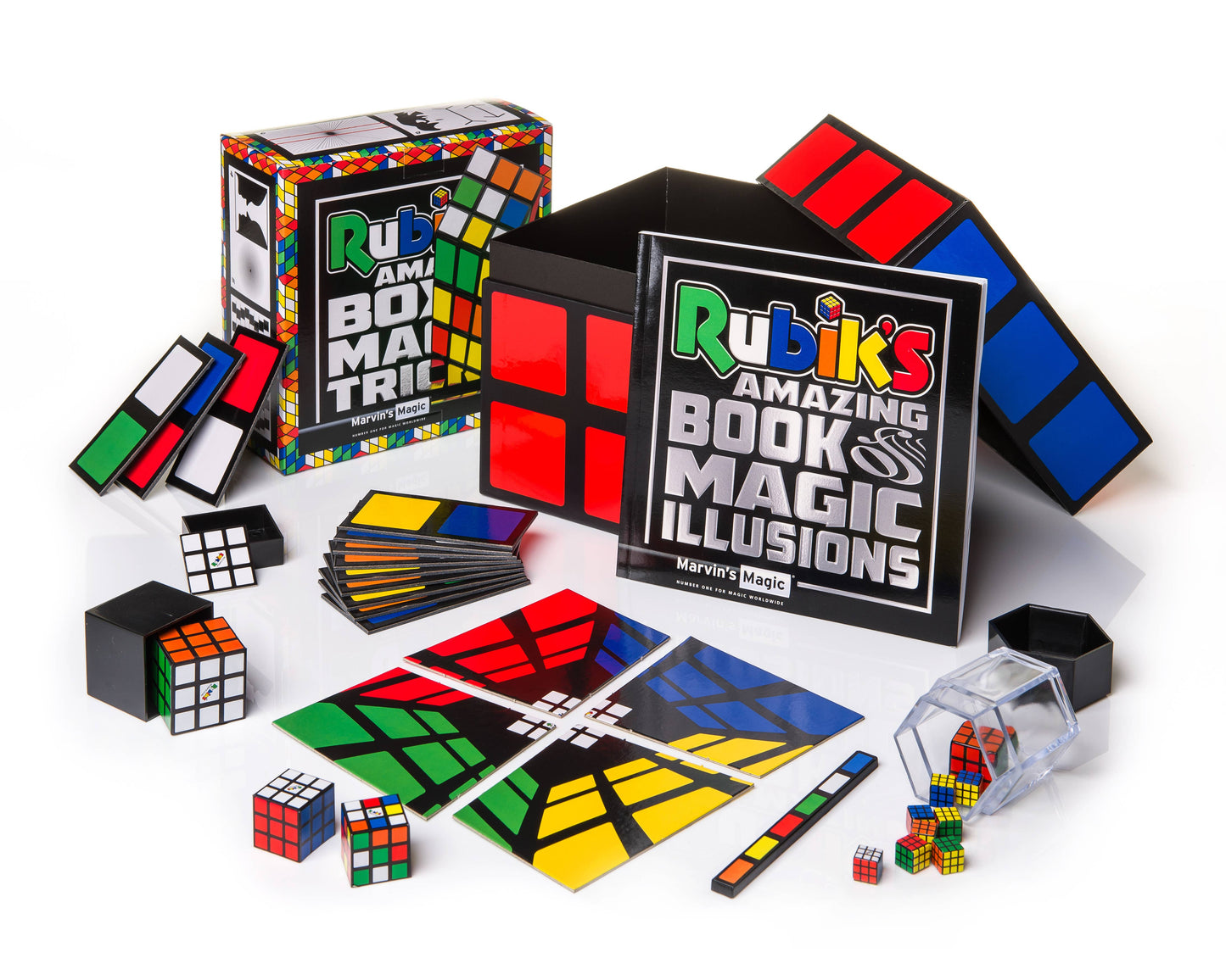 Rubik's Cube - Amazing Box & Magic Tricks Set