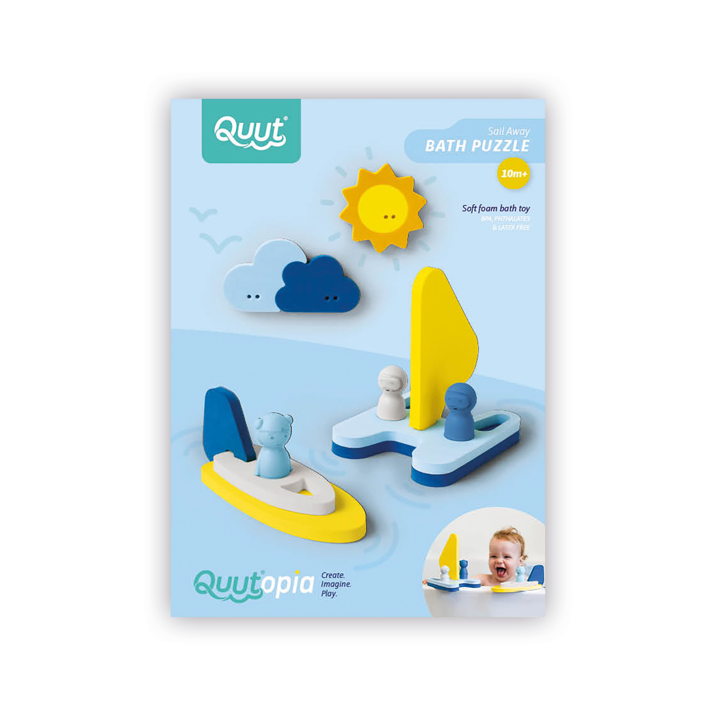 Quut Puzzle Friends - Fun in the Water: Dino World