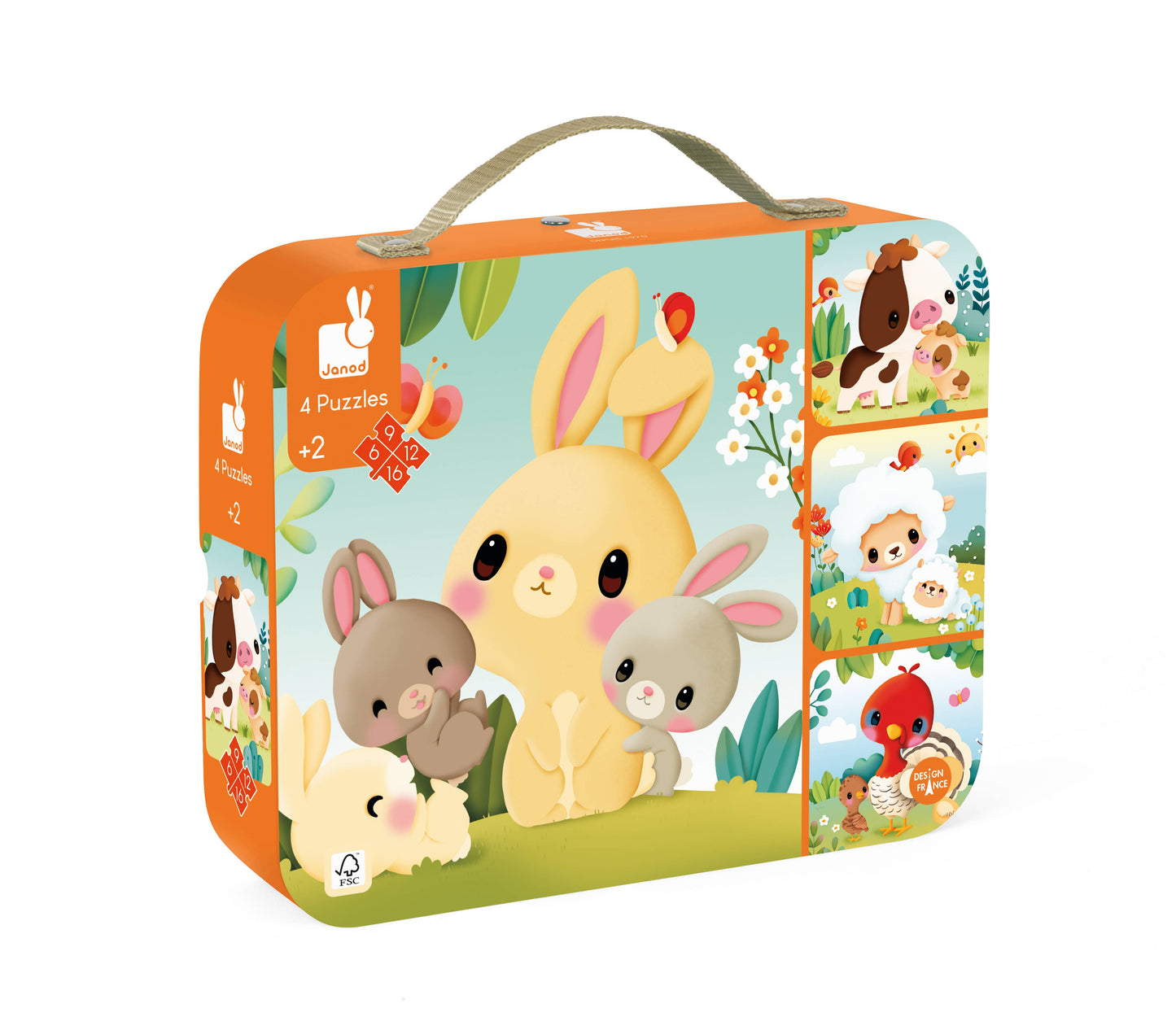 PUZZLE - FARM ANIMAL PROGRESSIVE PUZZLES