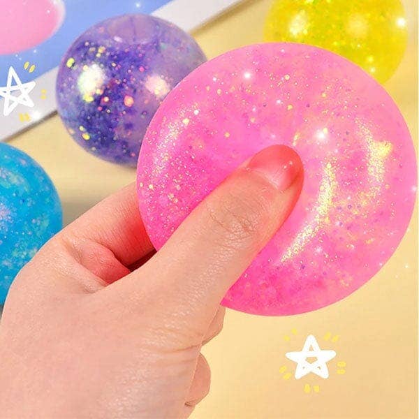 SugarSqueez Ball Squishy: Glitter