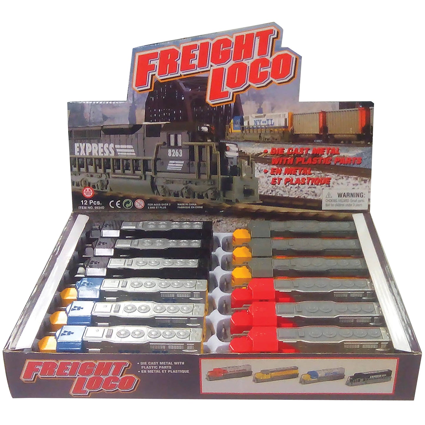 Freight Locomotive Die Cast
