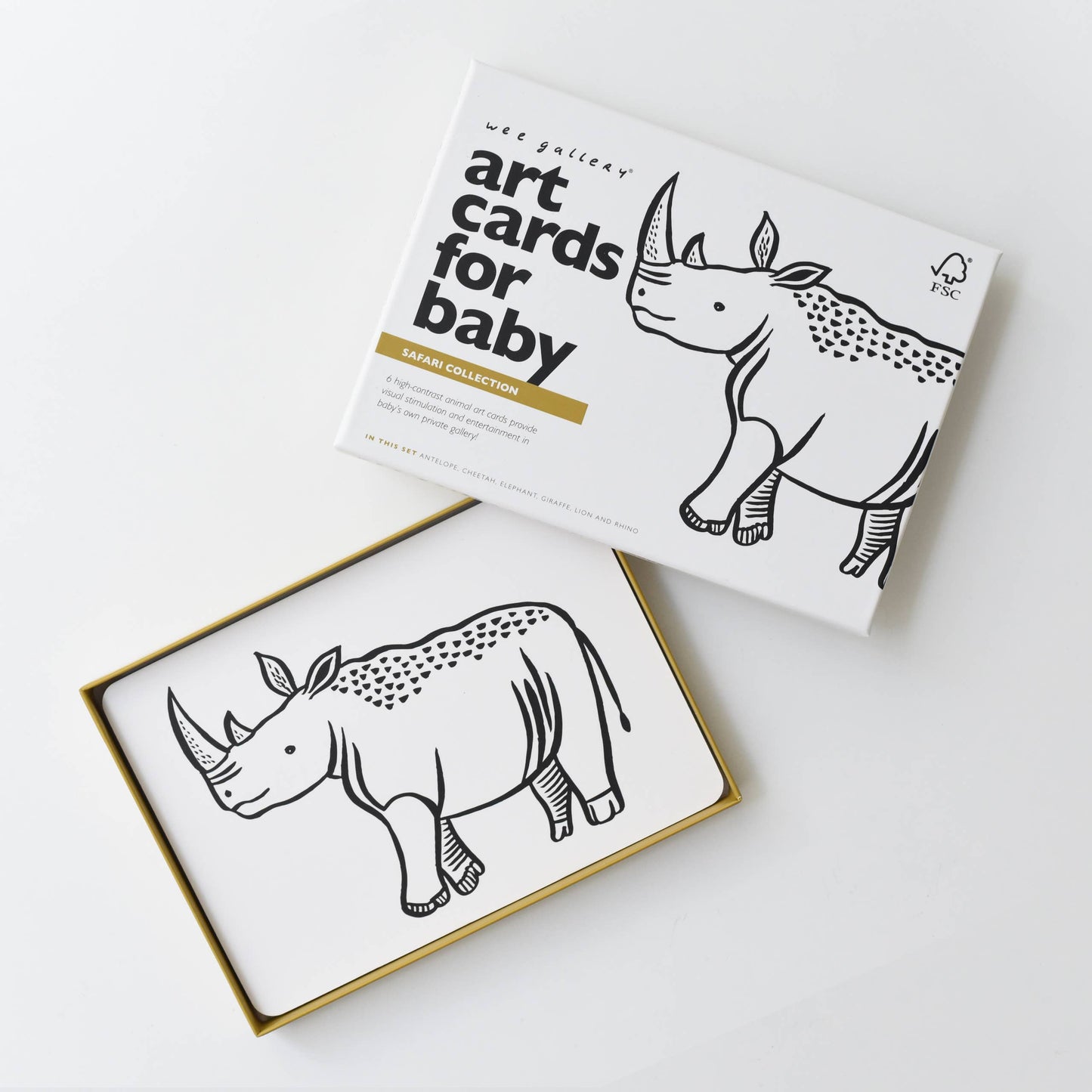 Art Cards for Baby - Safari