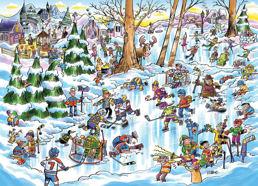 Hockey Town 350pc Puzzle