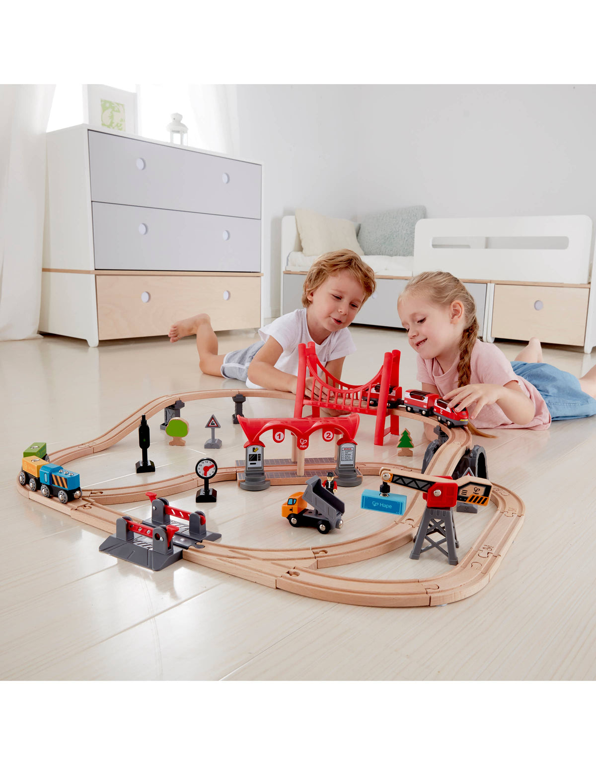 Busy City Rail Set