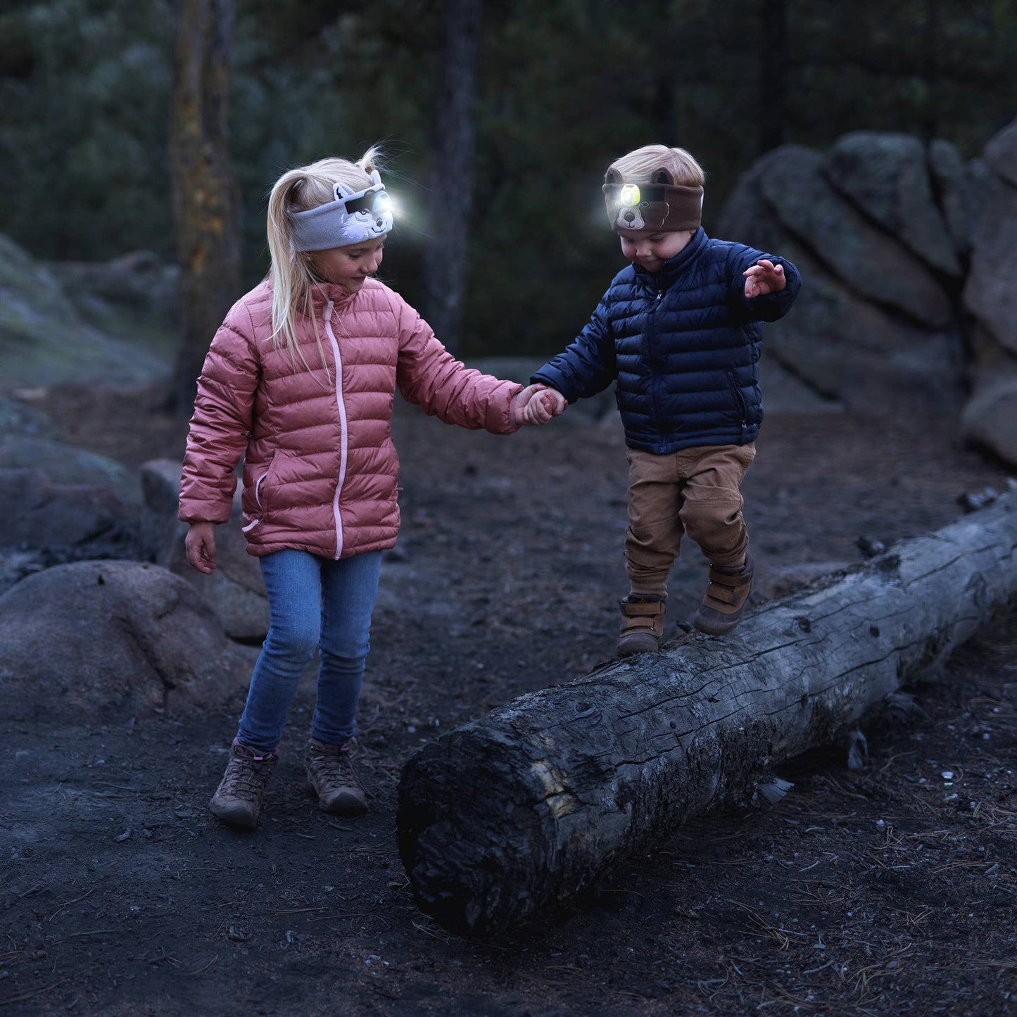 WildLight Headband-Headlamp - Bright LED - Fox