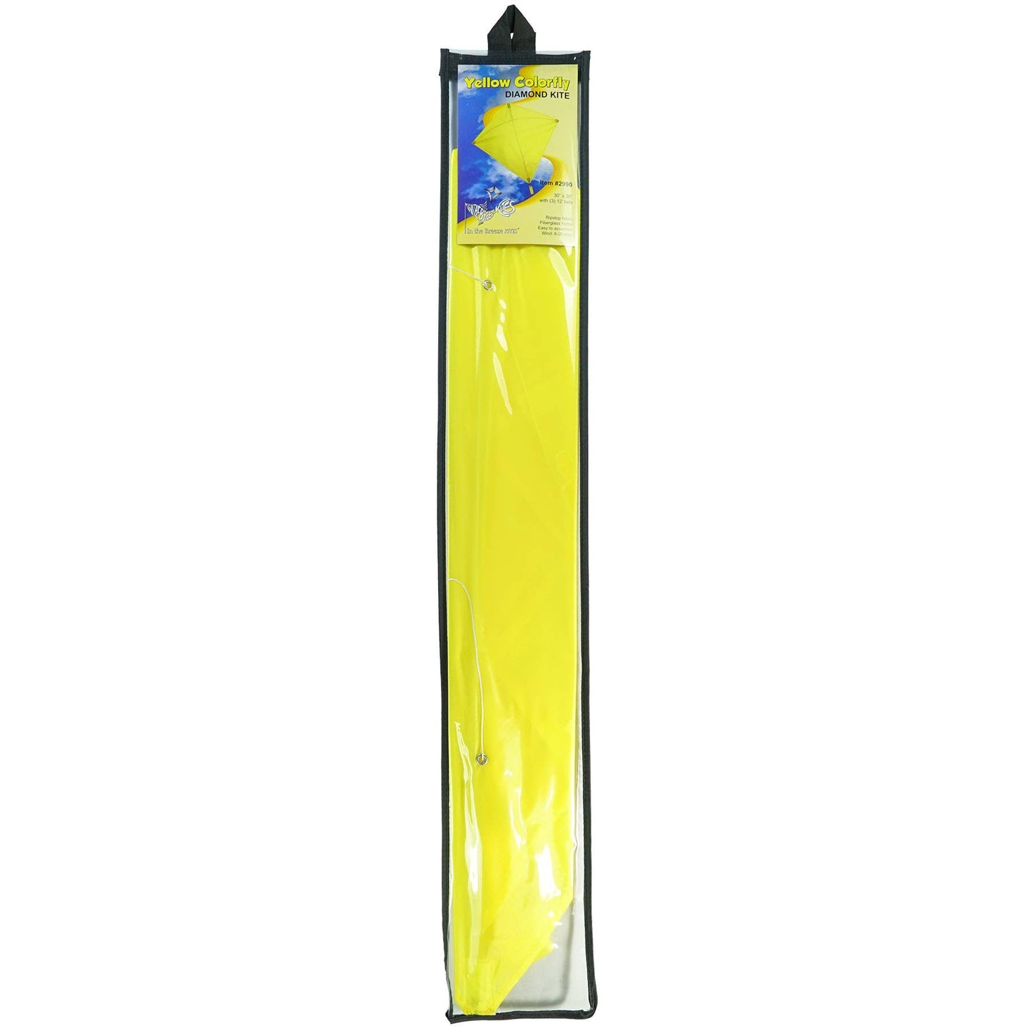 Yellow Colorfly 30" Diamond Kite