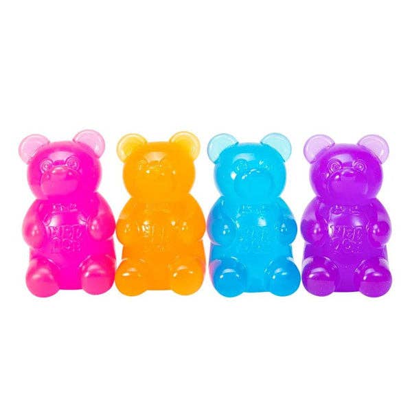 Nee Doh Gummy Bear Squishy Fidget Stress Toy (1pc) Assorted Colors