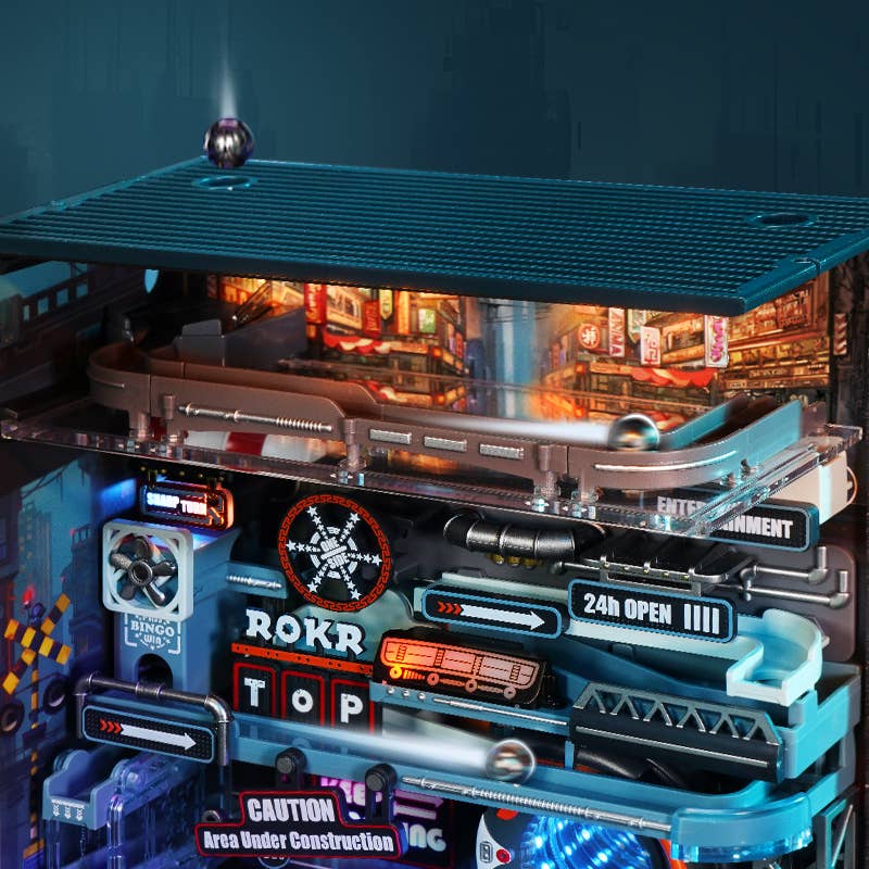 DIY Marble Run: The Last City (Marble Auto Lift Module)