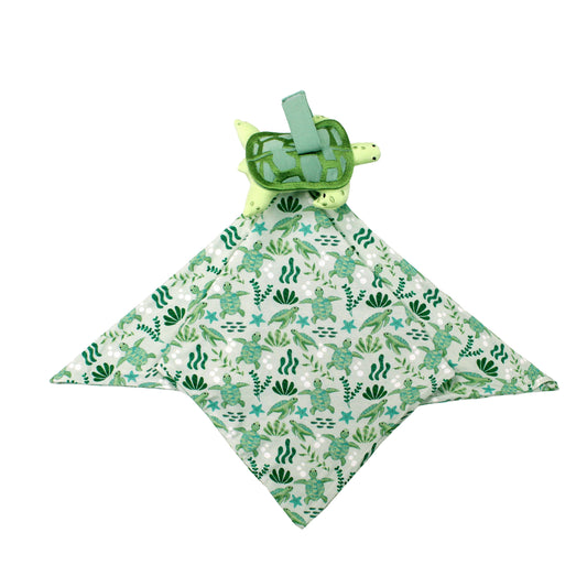 Save the Sea Turtles Sea Turtle Baby Lovey: Green / O/S