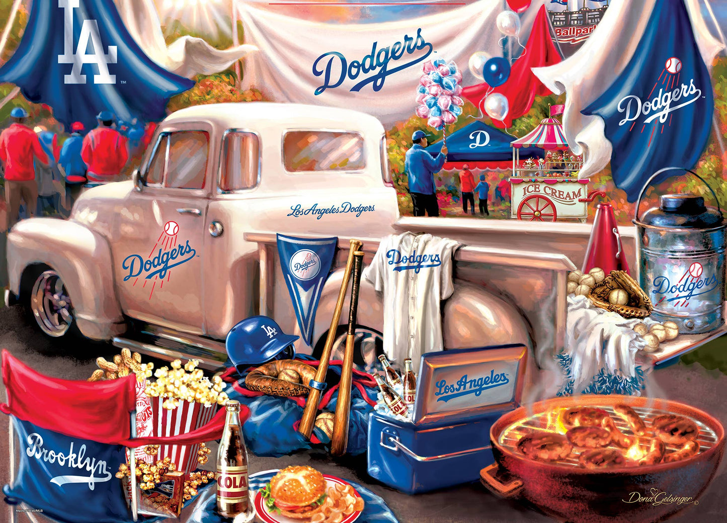 Los Angeles Dodgers - Gameday 1000 Piece Puzzle