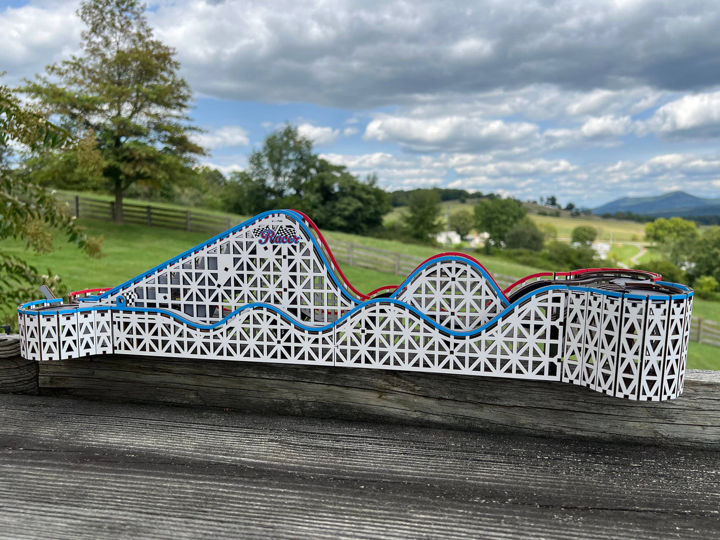 Racer Snap-Together Marble Roller Coaster