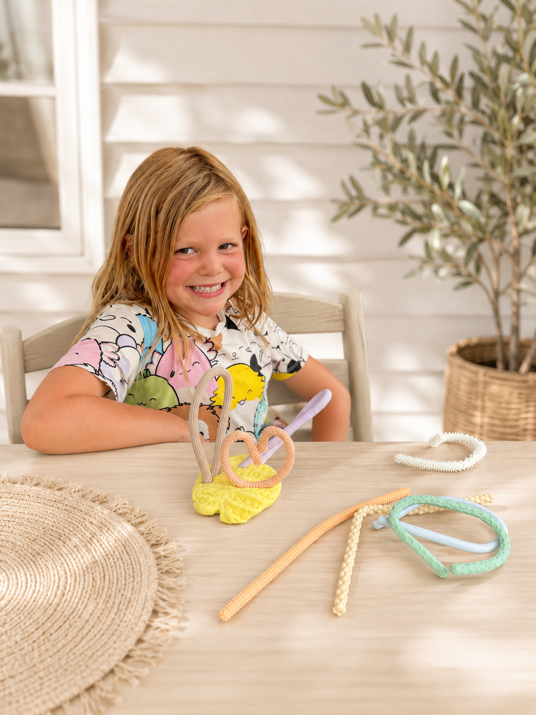 Neutral Silicone Sensory Imagination Sticks