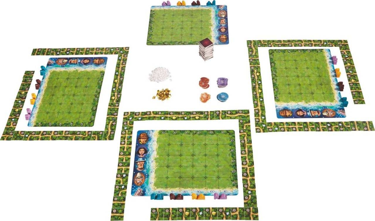Karuba – Tile-Laying Strategy Puzzle Board Game