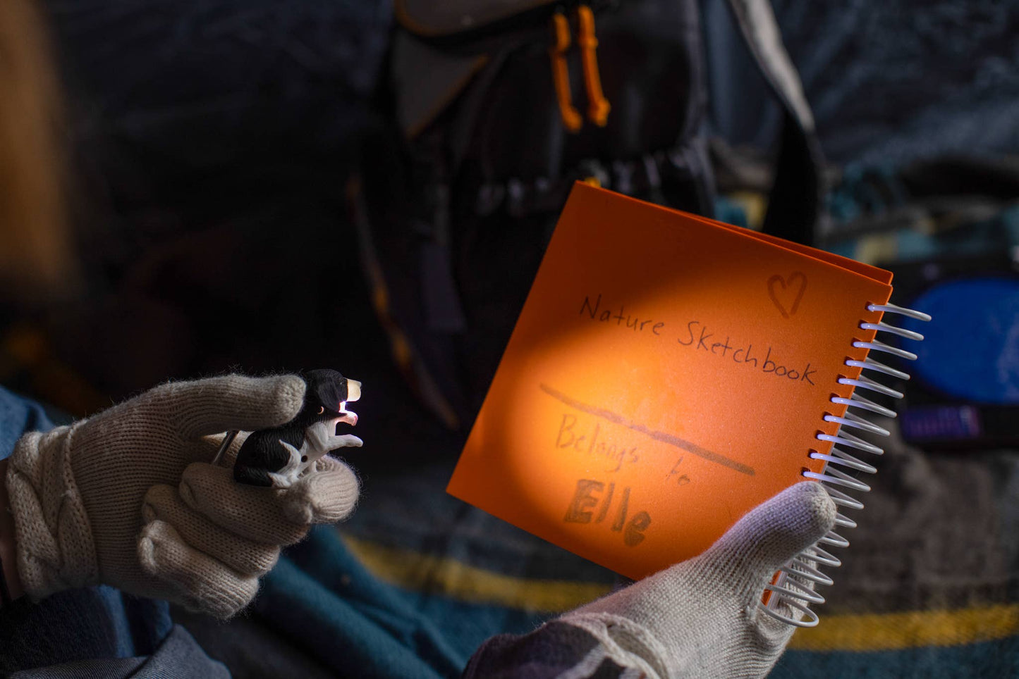 WildLight Animal Carabiner Flashlight - Spaniel Dog