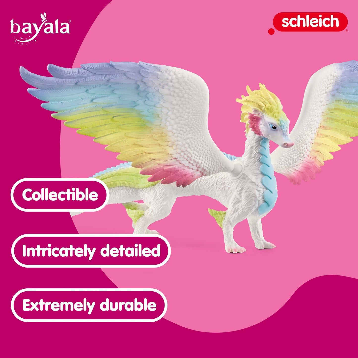 Rainbow Dragon Colorful Dragon Toy