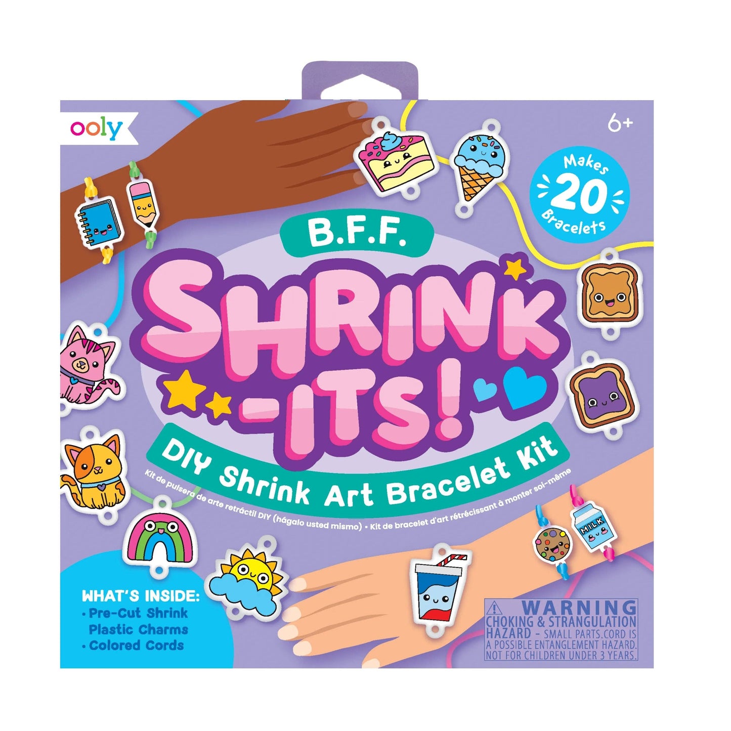 Shrink-Its! DIY Shrink Art Bracelet Kit - BFF
