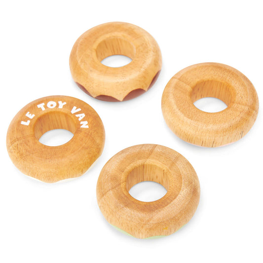 Wooden Donut Play Food Set