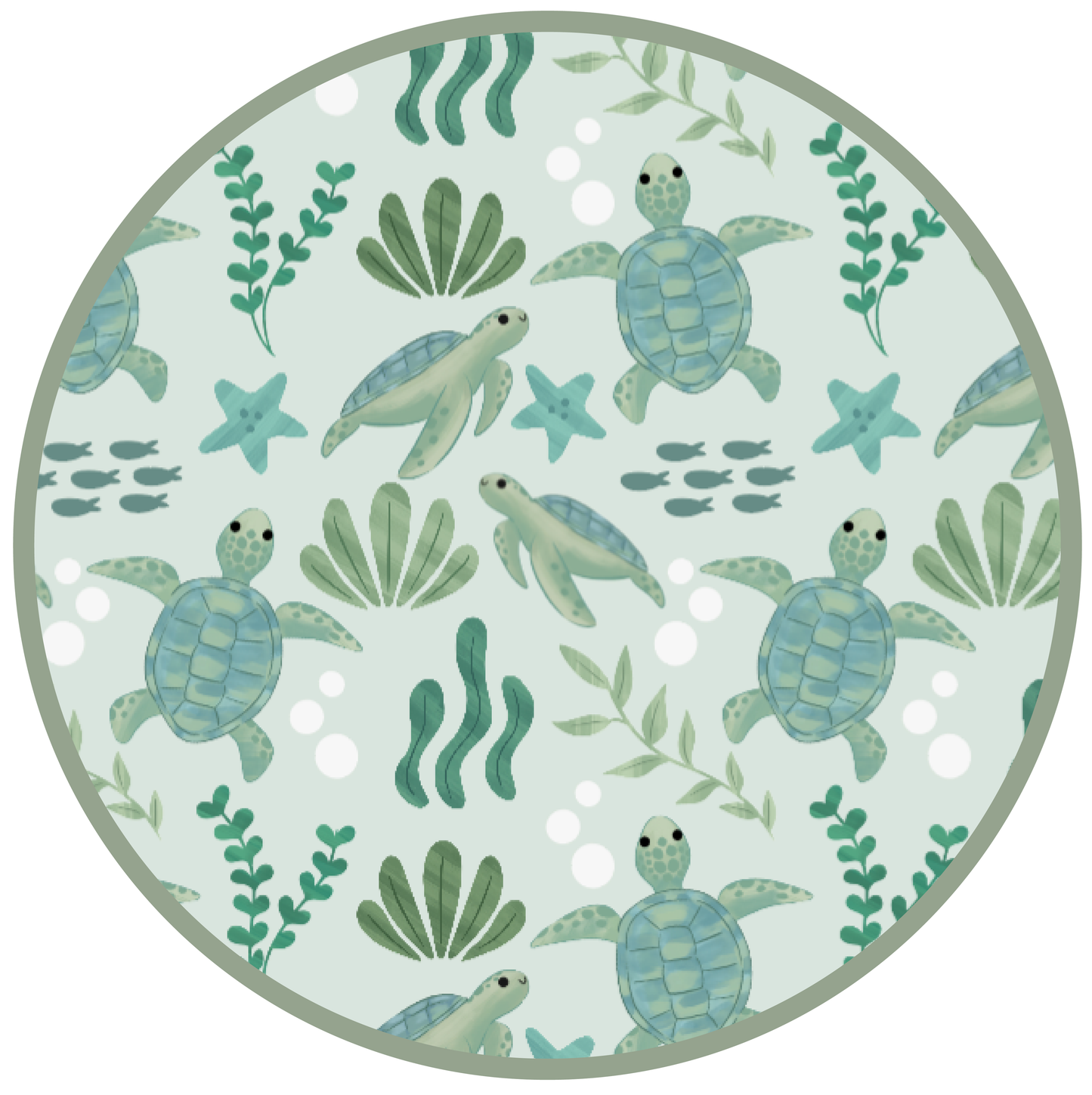 Save the Sea Turtles Sea Turtle Baby Lovey: Green / O/S