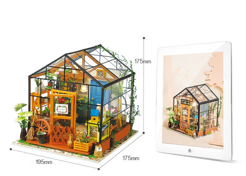 Cathy's Flower House 3D Wooden Puzzle