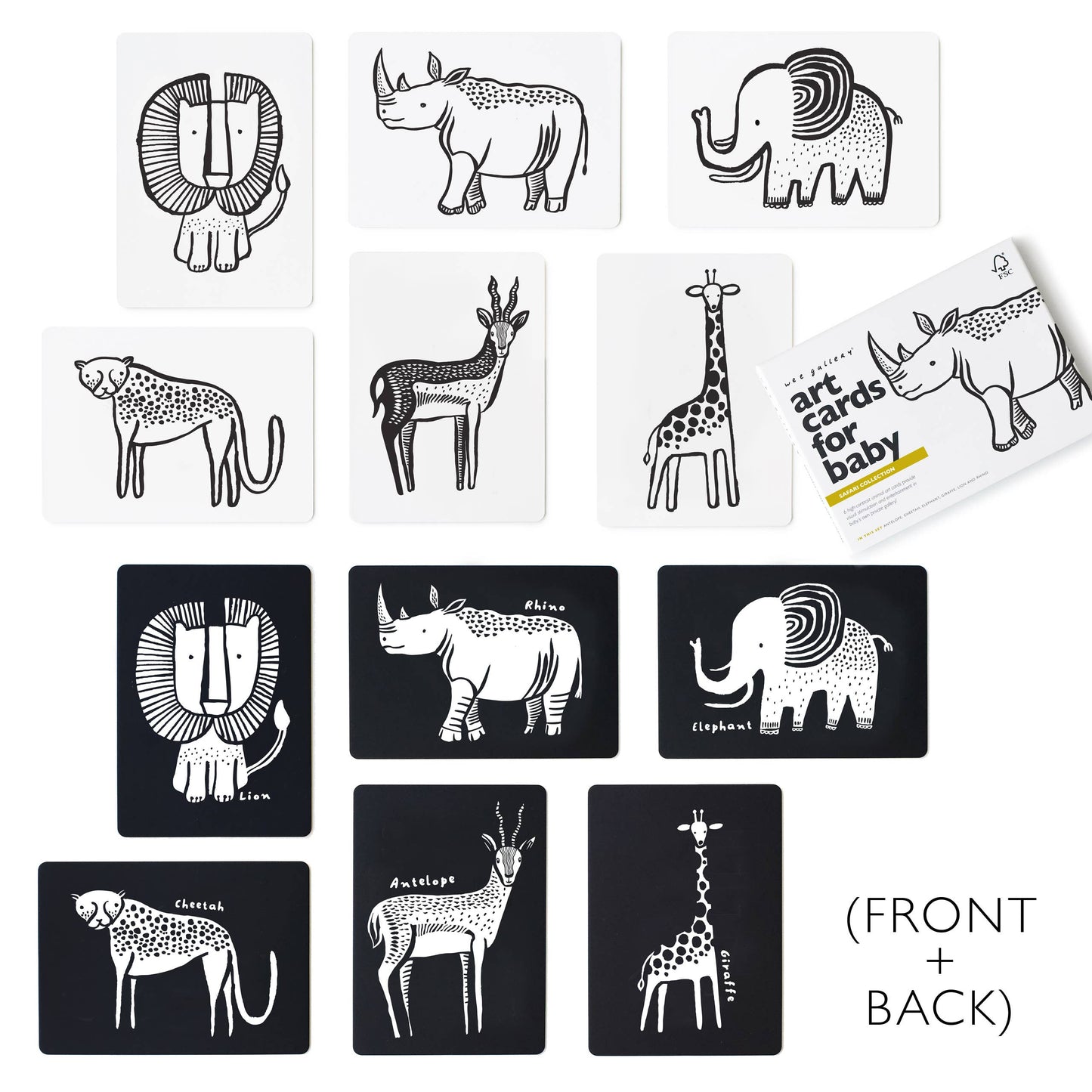 Art Cards for Baby - Safari