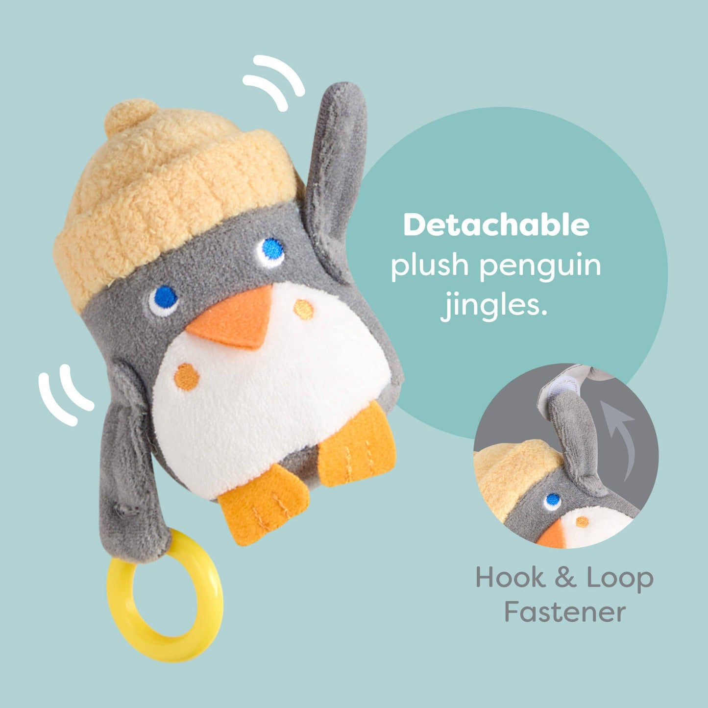 Penguin Activity Spiral Stroller Toy