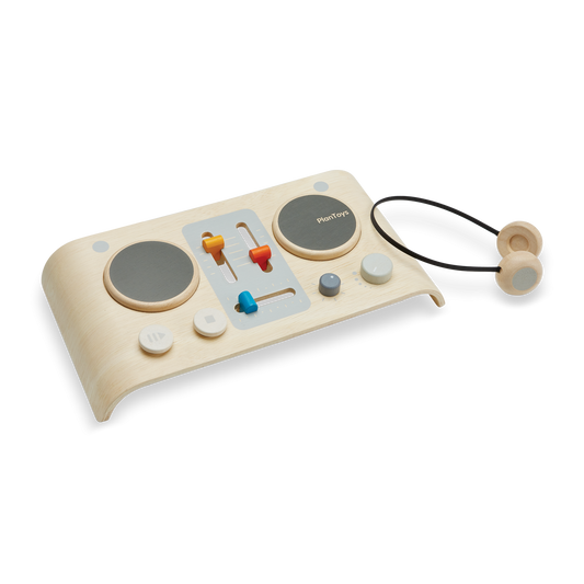 DJ Mixer and Headphones