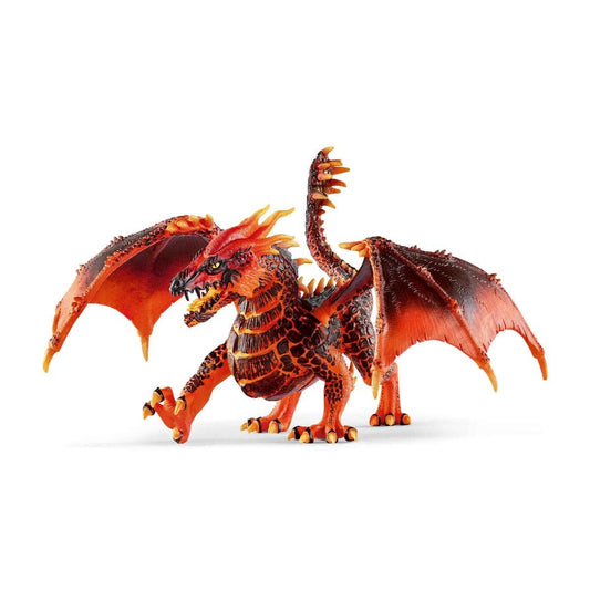 Lava Dragon Action Figure Character Toy with Movable Wings