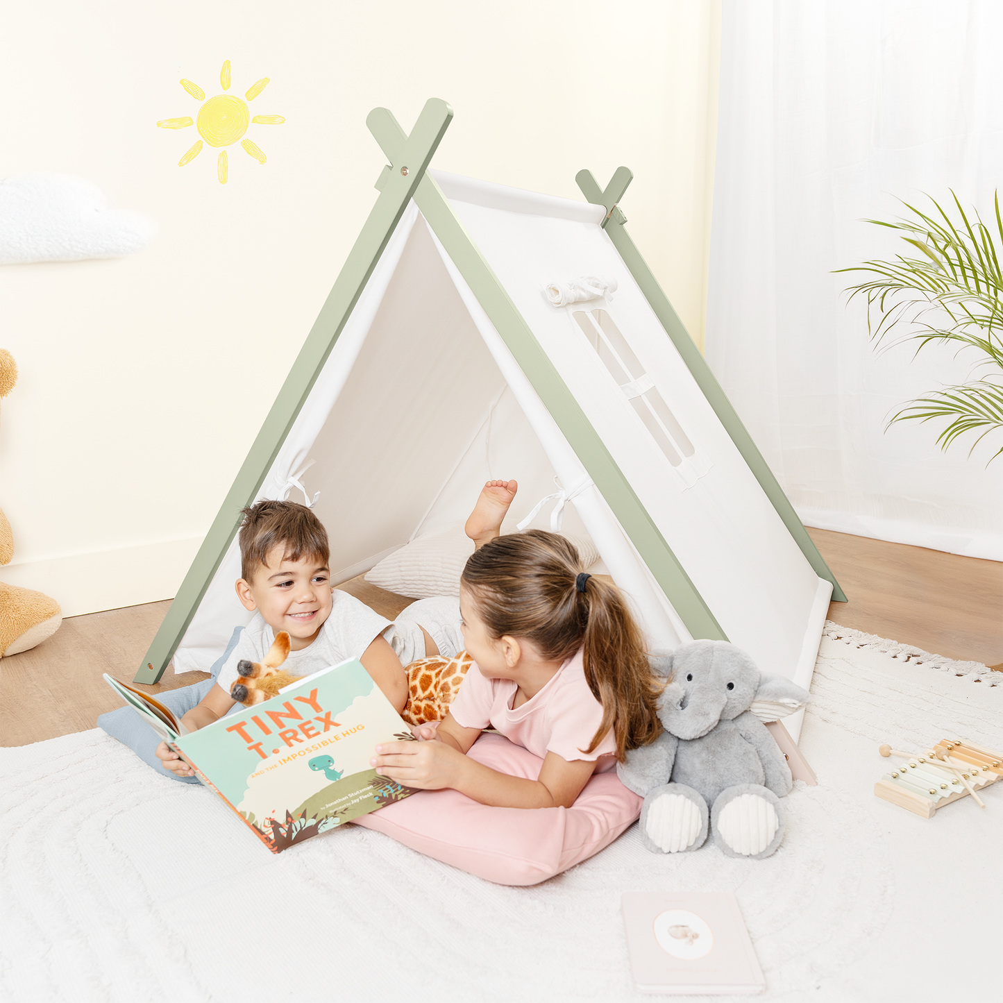 Kids Play Tent by Comfy Cubs: Sage