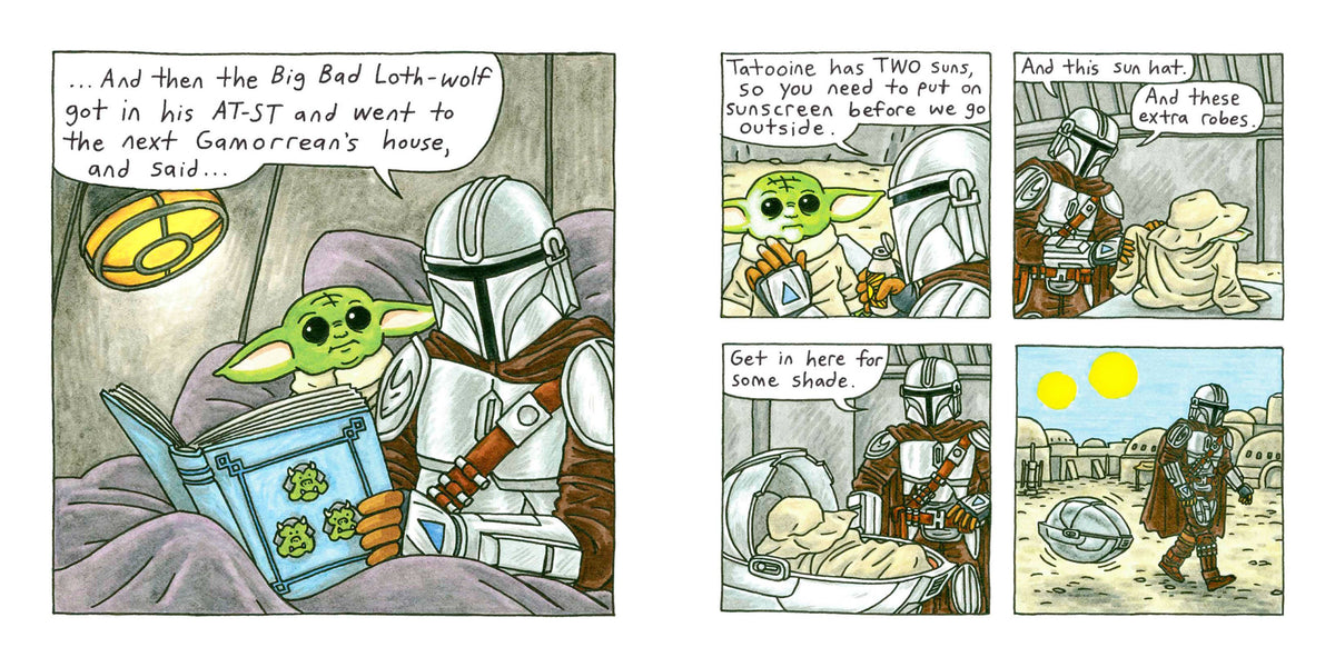 Star Wars The Mandalorian and Child