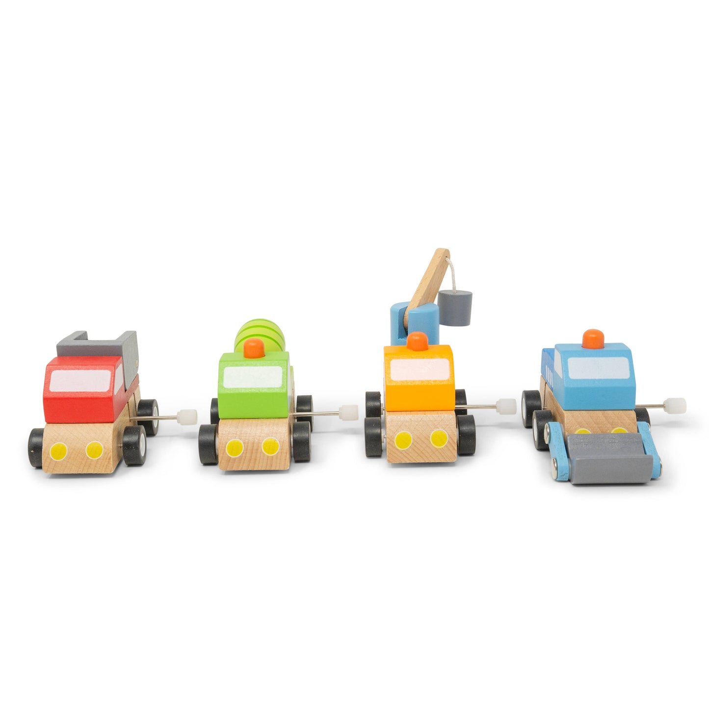 Construction Truck Wind-ups Refill - Set of 24
