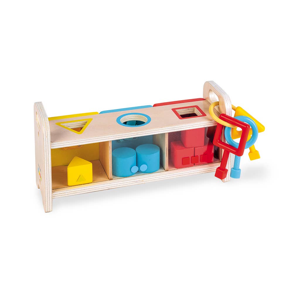 Essential | Shape Sorter Box With Keys | Early Learning Toys