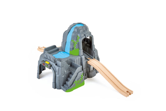 Light & Sound Mountain Tunnel - Wooden Train Track Accessory