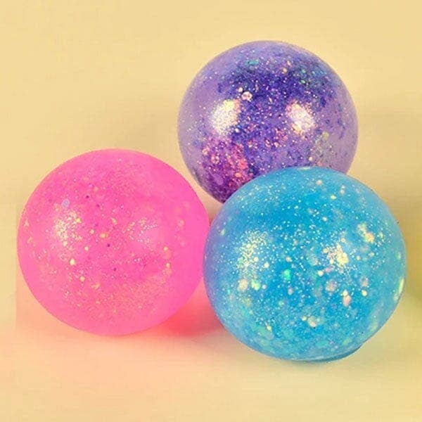 SugarSqueez Ball Squishy: Glitter