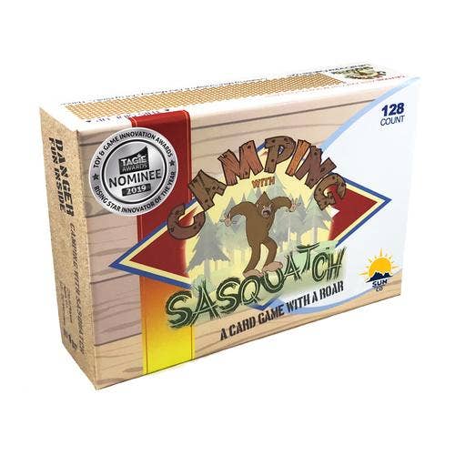Camping with Sasquatch Card Game - Fun for Kids & Adults
